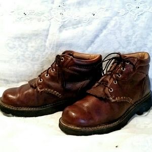 Ariat Canyon Ranch Lace Up Kilty Ankle Boots  8.5